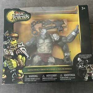 Battle Troll Action Figure - Gray